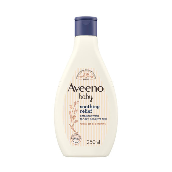 Aveeno Soothing Relief Wash 250ml - O'Sullivans Pharmacy - Mother & Baby - 3574661653495