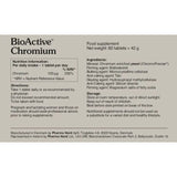 BioActive Chromium Tablets 60 Pack - O'Sullivans Pharmacy - Vitamins - 5709976061200