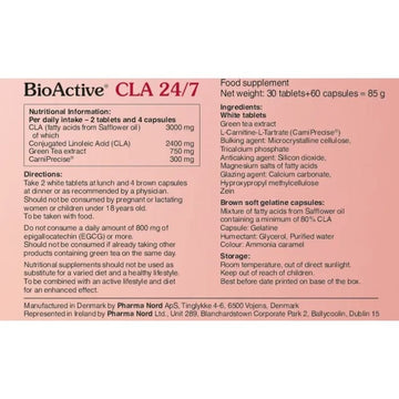 Pharmanord CLA 247 Capsules 90 Pack - O'Sullivans Pharmacy - Vitamins -
