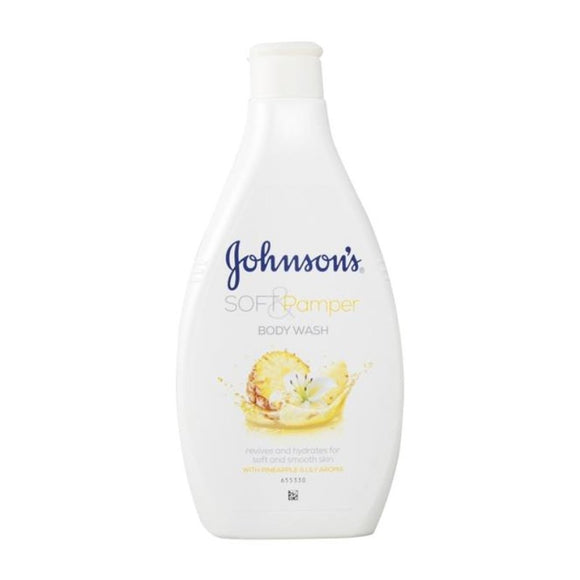 Johnsons Soft & Pamper Body Wash 400ml - O'Sullivans Pharmacy - Bath & Shower - 3574661384665