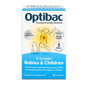 Optibac Probiotic Babies & Children Sachets 30 Pack - O'Sullivans Pharmacy - Vitamins - 5060086610284