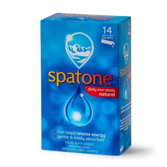Spatone Natural Liquid Iron Supplement Sachets 14 Pack - O'Sullivans Pharmacy - Vitamins - 5000488105285