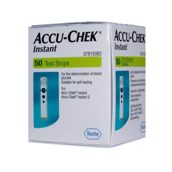 Accu Chek Instant Test Strips 50 Pack - O'Sullivans Pharmacy - Medicines & Health - 4015630067480