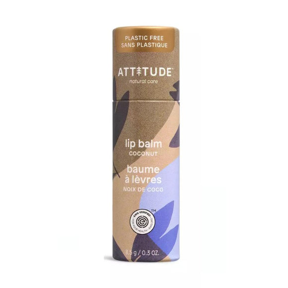 Attitude Lip Balm Coconut - O'Sullivans Pharmacy - Skincare - 626232119817
