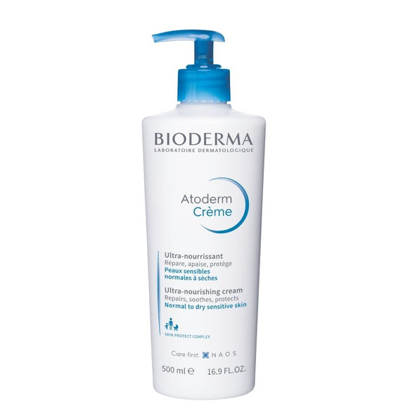 Bioderma Atoderm Cream Pump 500ml - O'Sullivans Pharmacy - Skincare - 3701129804308