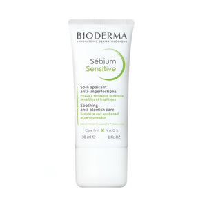 Bioderma Sebium Sensitive Soothing Moisturiser 30ml - O'Sullivans Pharmacy - Skincare - 3401360106994