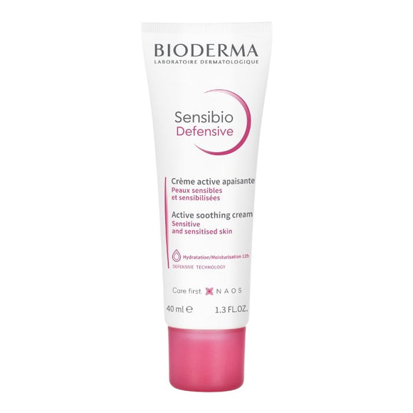 Bioderma Sensibo Defensive Acitive Soothing Cream Light 40ml - O'Sullivans Pharmacy - Skincare - 3401346673106
