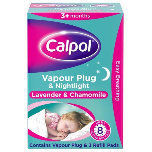 Calpol Vapour Plug and 3 Refill Pads - O'Sullivans Pharmacy - Mother & Baby -