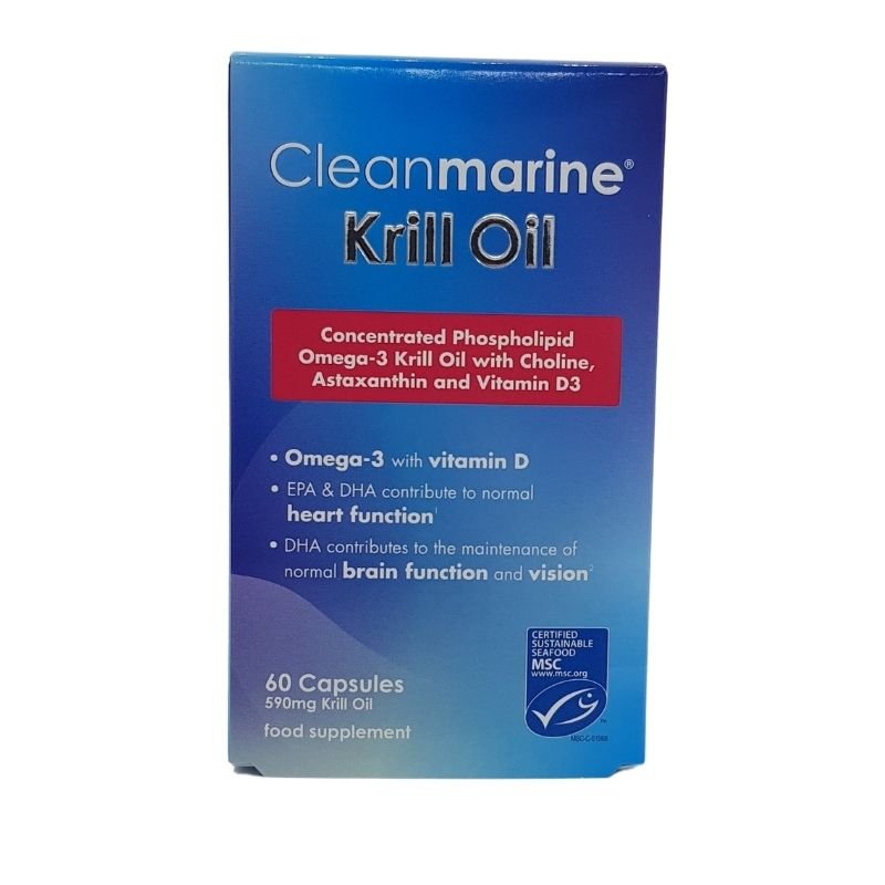 Cleanmarine Krill Oil Capsules 60 Pack O'Sullivans Pharmacy