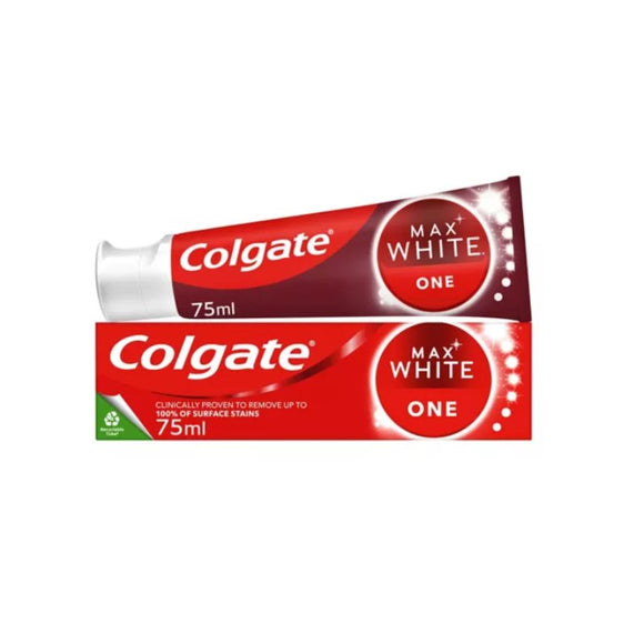 Colgate Max White One Toothpaste 75ml - O'Sullivans Pharmacy - Toiletries - 8714789625454