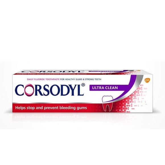 Corsodyl Ultra Clean Toothpaste 75ml - O'Sullivans Pharmacy - Toiletries -