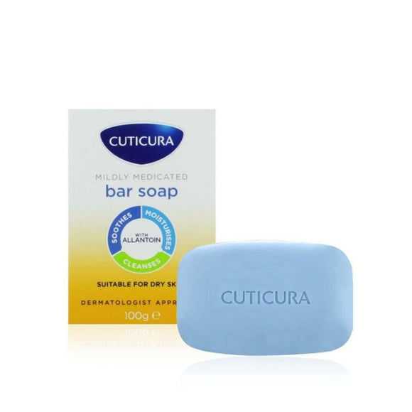 Cuticura Mildly Medicated Soap 100g - O'Sullivans Pharmacy - Toiletries - 5012008718509