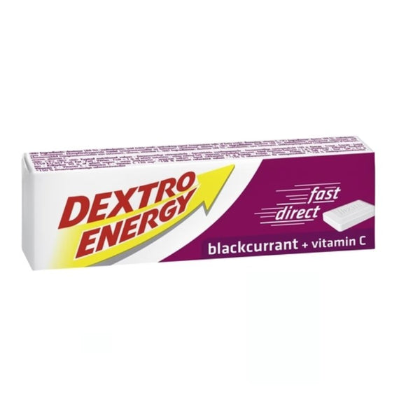 Dextro Energy Blackcurrant & Vitamin C 24 Tablets - O'Sullivans Pharmacy - Vitamins - 50184262