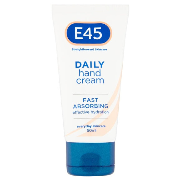 E45 Daily Hand Cream 50ml - O'Sullivans Pharmacy - Skincare -