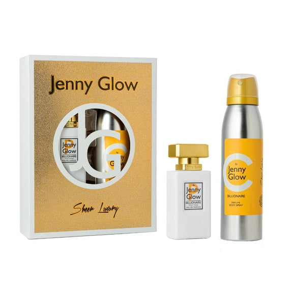Jenny Glow Billionaire 2 Piece Gift Set - O'Sullivans Pharmacy - Fragrance & Gift - 6294015163780