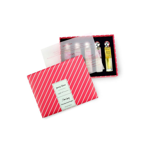 Jenny Glow EDP 5 Piece Gift Set Pink Stripe - O'Sullivans Pharmacy - Fragrance & Gift - 6294015142334