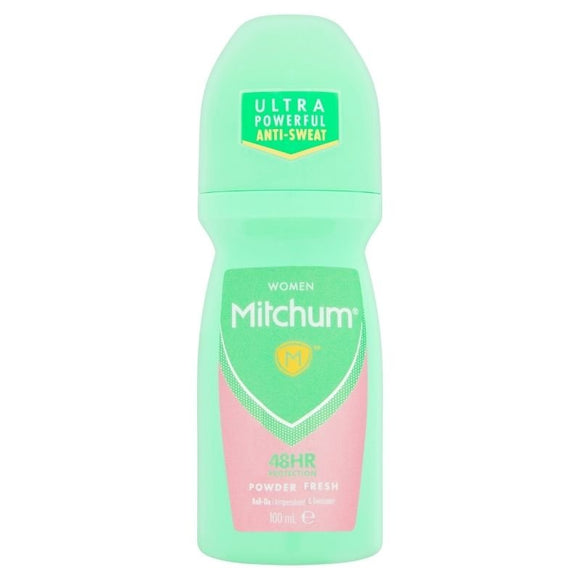 Mitchum for Women Powder Fresh Roll On Deodorant 100ml - O'Sullivans Pharmacy - Toiletries -