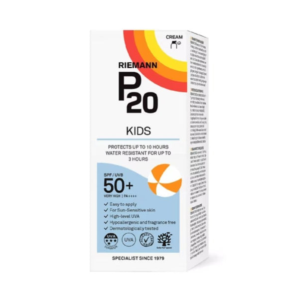 P20 Kids Sun Protection Cream SPF50+ 200ml - O'Sullivans Pharmacy - Skincare - 5701943100882