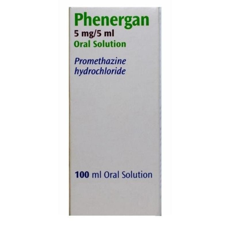 Phenergan Elixir 100ml Osullivans Pharmacy Medicines