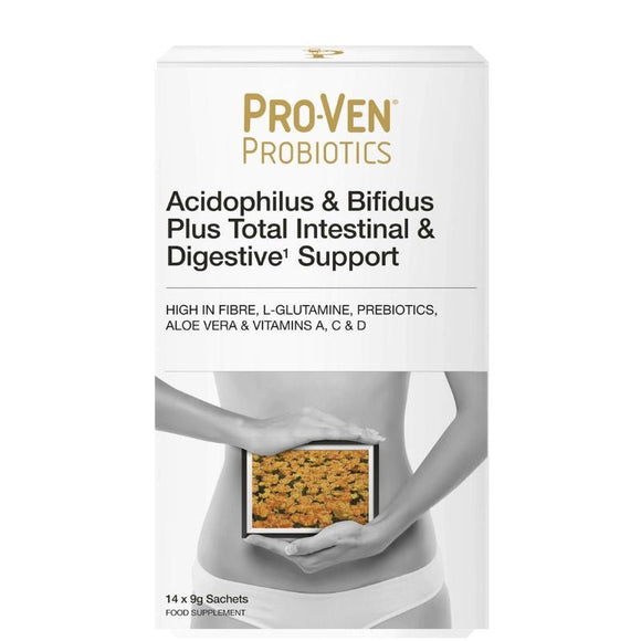 Proven Probiotics Acidophilus Bifidus Plus Intestinal And Digest Support Sachets 14 Pack - O'Sullivans Pharmacy - Vitamins - 5034268004239