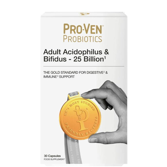 Proven Probiotics Adult Acidophilus And Bifidus 25 Billion Capsules 30 Pack - O'Sullivans Pharmacy - Vitamins - 5034268004161