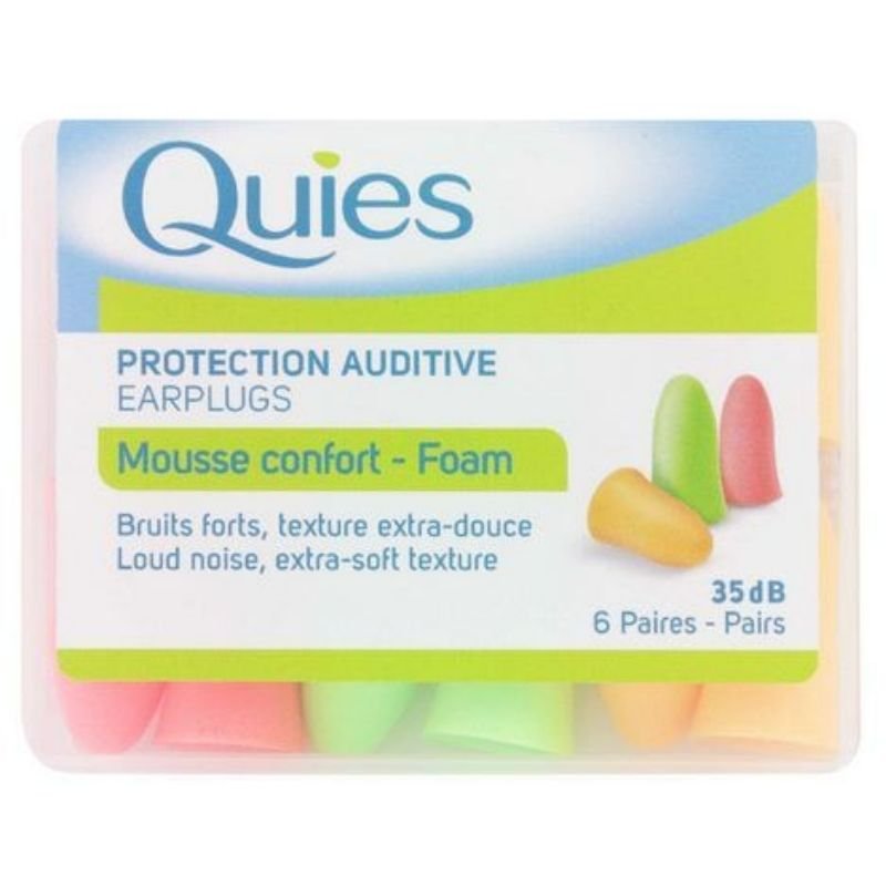 Quies Foam Ear Plugs 6 Pairs O'Sullivans Pharmacy Medicines