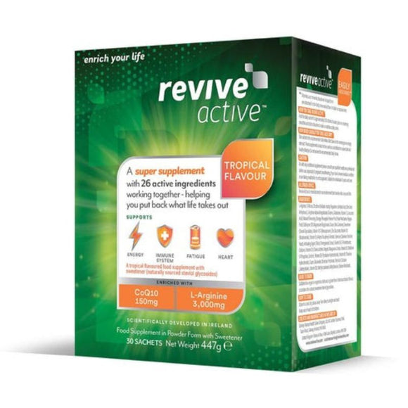 Revive Active Tropical Sachets 30 Pack - O'Sullivans Pharmacy - Vitamins - 794712847861