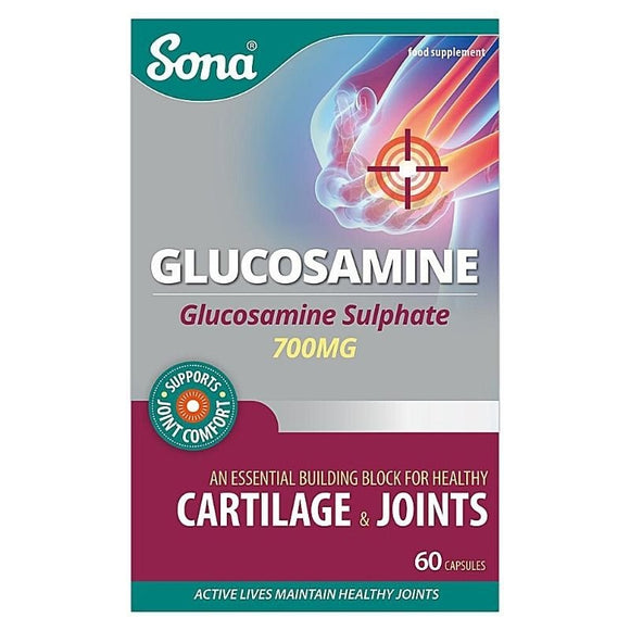 Sona Glucosamine Capsules 60 Pack - O'Sullivans Pharmacy - Vitamins -