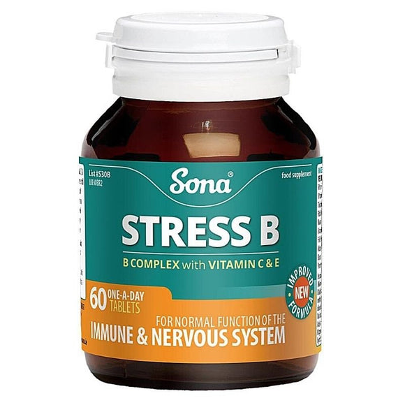 Sona Stress B Tablets 60 Pack - O'Sullivans Pharmacy - Vitamins -