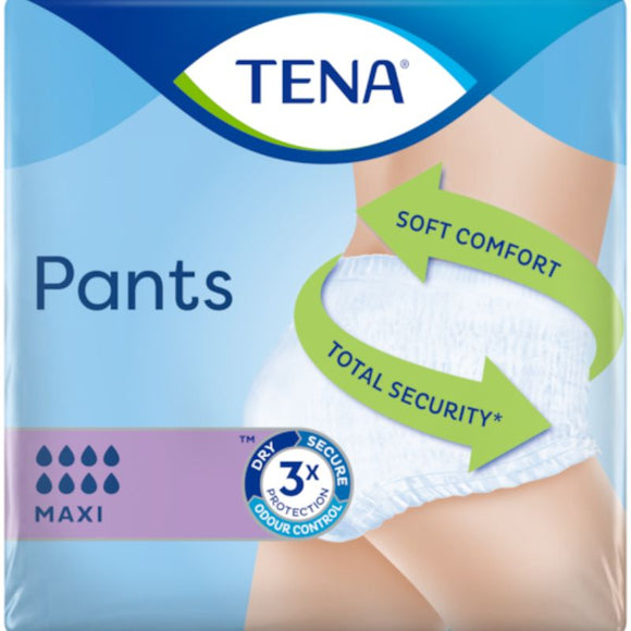 Tena Pants Maxi Large 10 Pack - O'Sullivans Pharmacy - Toiletries - 7322540574913