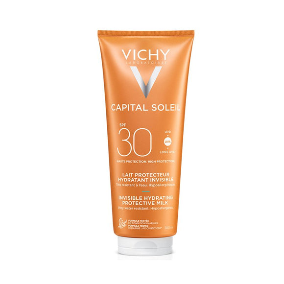 Vichy Capital Soleil Hydrating Body Milk SPF30 300ml - O'Sullivans Pharmacy - Skincare - 3337871321826