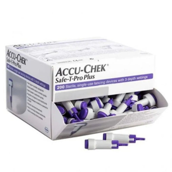 Accu Chek Safe T Pro Plus Lancets 200 Pack - O'Sullivans Pharmacy