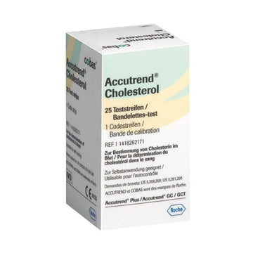 Accutrend Cholesterol Test Strips 25 Pack - O'Sullivans Pharmacy