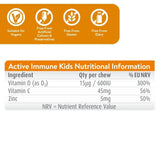 Active Immune Kids Chews 60 Pack - O'Sullivans Pharmacy