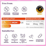 Active Iron Advance Capsules 30 Pack - O'Sullivans Pharmacy