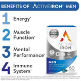 Active Iron & B Complex Plus For Men Tablets 60 Pack - O'Sullivans Pharmacy