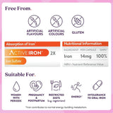 Active Iron Capsules 30 Pack - O'Sullivans Pharmacy