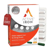 Active Iron Capsules 30 Pack - O'Sullivans Pharmacy