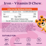 Active Iron Kids Chews 30 Pack - O'Sullivans Pharmacy