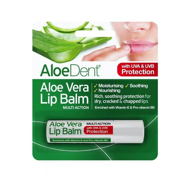 Aloe Dent Lip Balm 4g - O'Sullivans Pharmacy