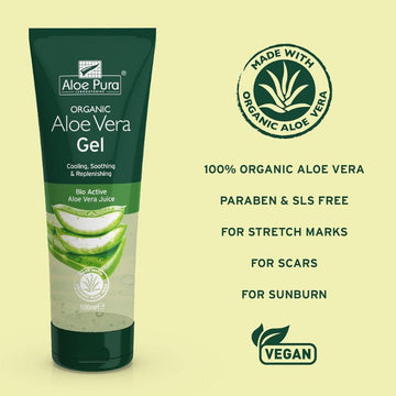 Aloe Pura Aloe Vera Gel 100ml - O'Sullivans Pharmacy - Skincare - 5029354000868