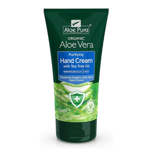 Aloe Pura Aloe Vera Hand Cream 75ml - O'Sullivans Pharmacy - Skincare - 5029354015244