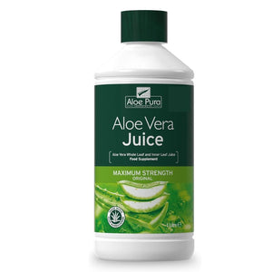 Aloe Pura Aloe Vera Juice Maximum Strength 1L - O'Sullivans Pharmacy - Vitamins - 5029354000189