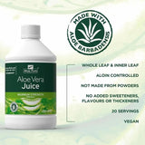 Aloe Pura Aloe Vera Juice Maximum Strength 500ml - O'Sullivans Pharmacy