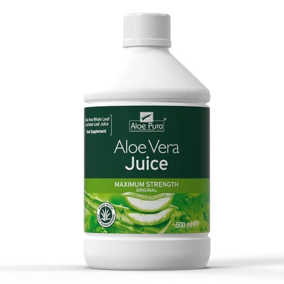 Aloe Pura Aloe Vera Juice Maximum Strength 500ml - O'Sullivans Pharmacy