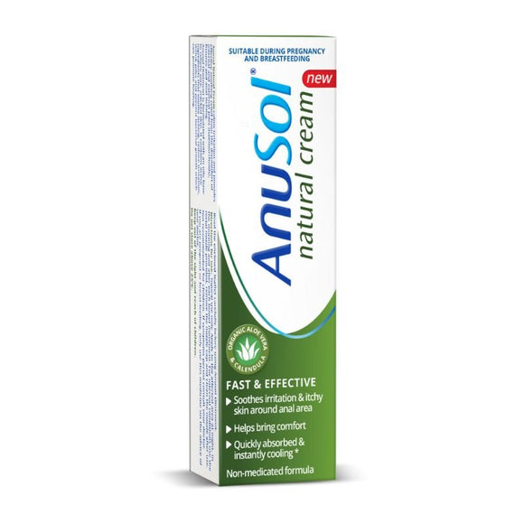 Anusol Natural Cream 30g - O'Sullivans Pharmacy - Medicines & Health - 5010724539316