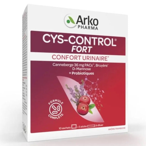 Arkopharma Cys Control Fort Sachets 10 Pack - O'Sullivans Pharmacy