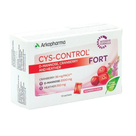 Arkopharma Cys Control Fort Sachets 10 Pack - O'Sullivans Pharmacy - Vitamins - 3578833005013