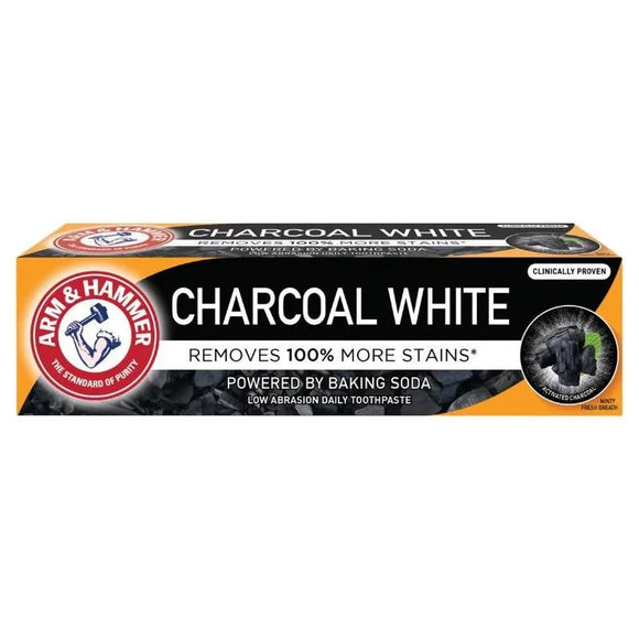 Arm & Hammer Charcoal Toothpaste 75ml - O'Sullivans Pharmacy