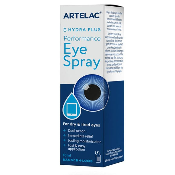 Artelac Hydra Plus Performance Eye Spray 10ml - O'Sullivans Pharmacy - Medicines & Health - 4030571007326